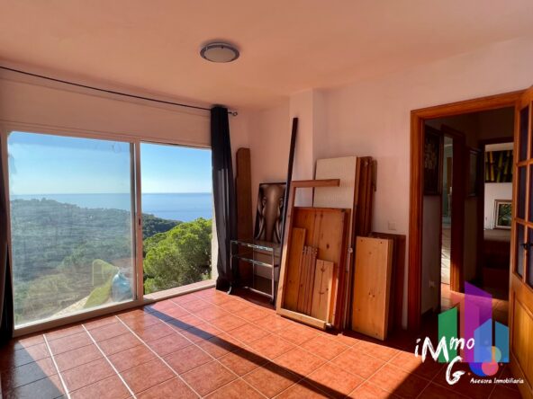 22 chambre 2 vue mer maison vente costa brava bleu cadques